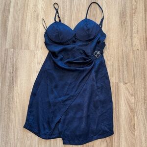 Superdown Navy Blue Dress small